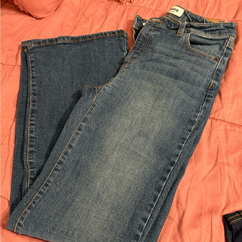 RSQ High Rise Flare Denim Jeans Size 28